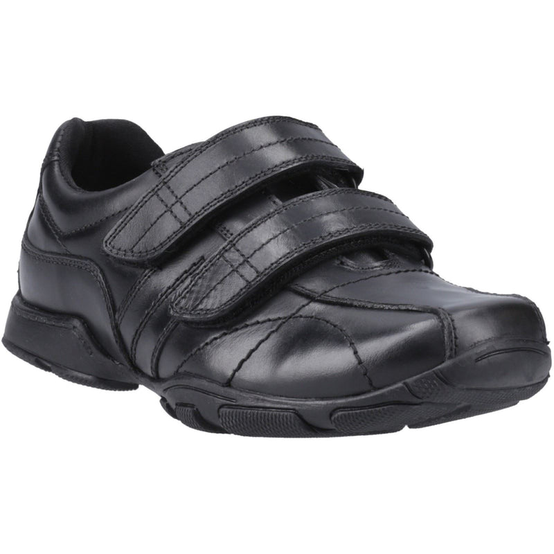 Hush Puppies Vance Lederslipper In Schwarz Für Jungen