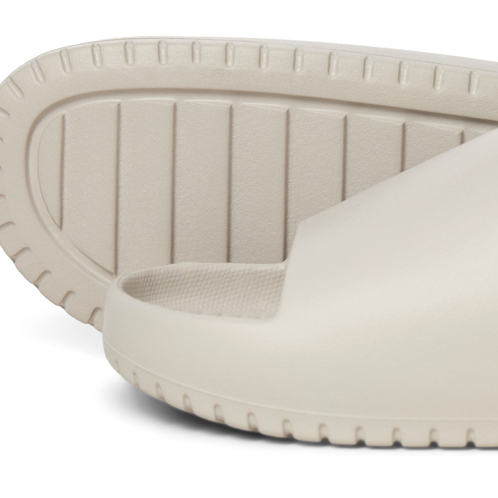 Jack & Jones Ripple Moulded Eva Herren Moonbeam Slides