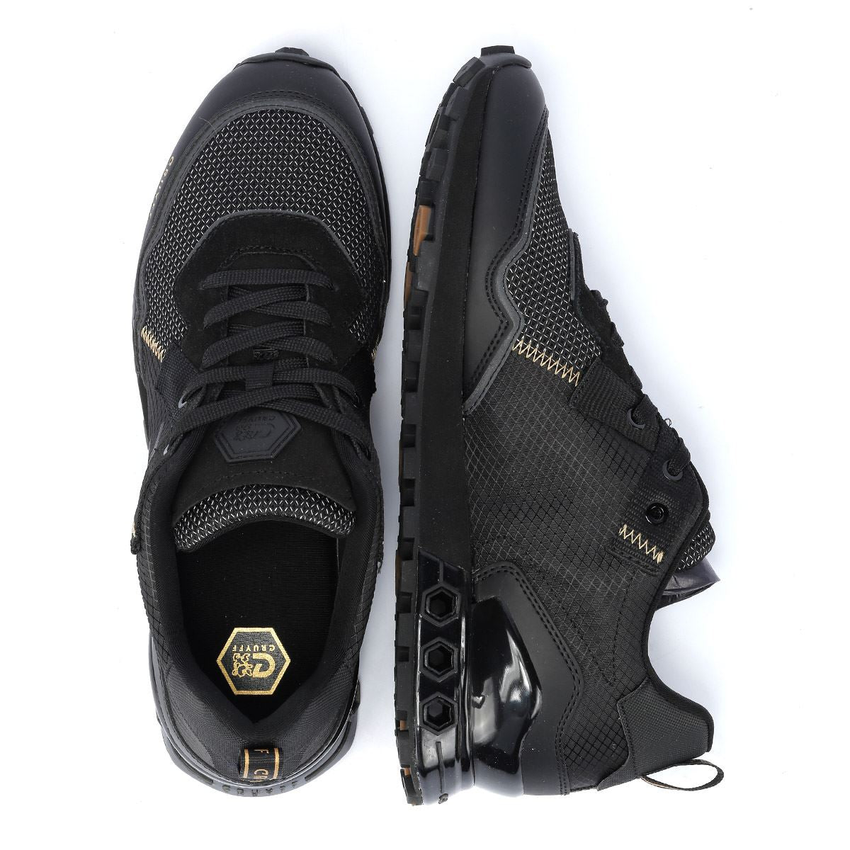 Cruyff Superbia Herren Schwarze Turnschuhe
