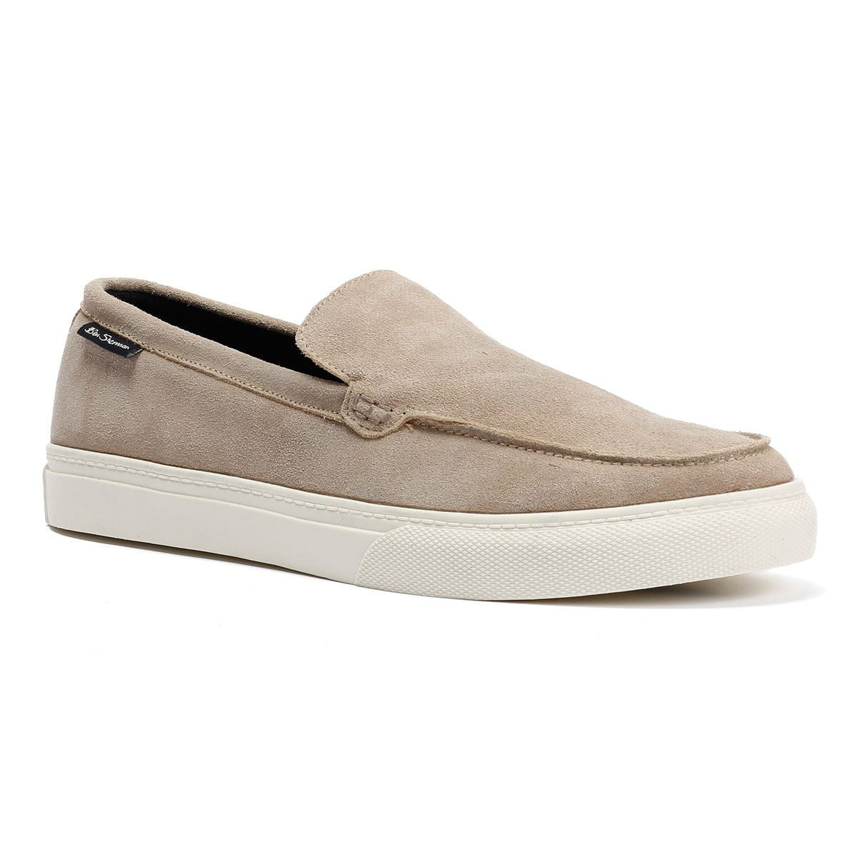 Ben Sherman Almer Wildleder Herren Graue Loafer