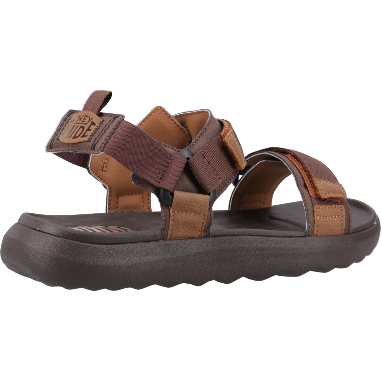 HEYDUDE Carson Herren Braun Sandalen