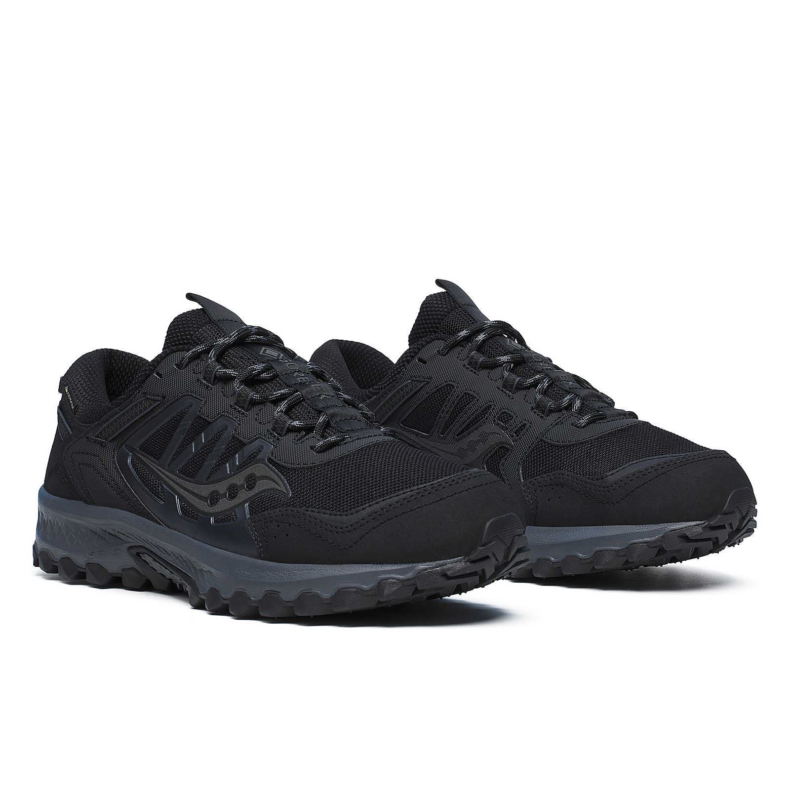 Saucony Grid Peak Schwarze Turnschuhe Tower London.De