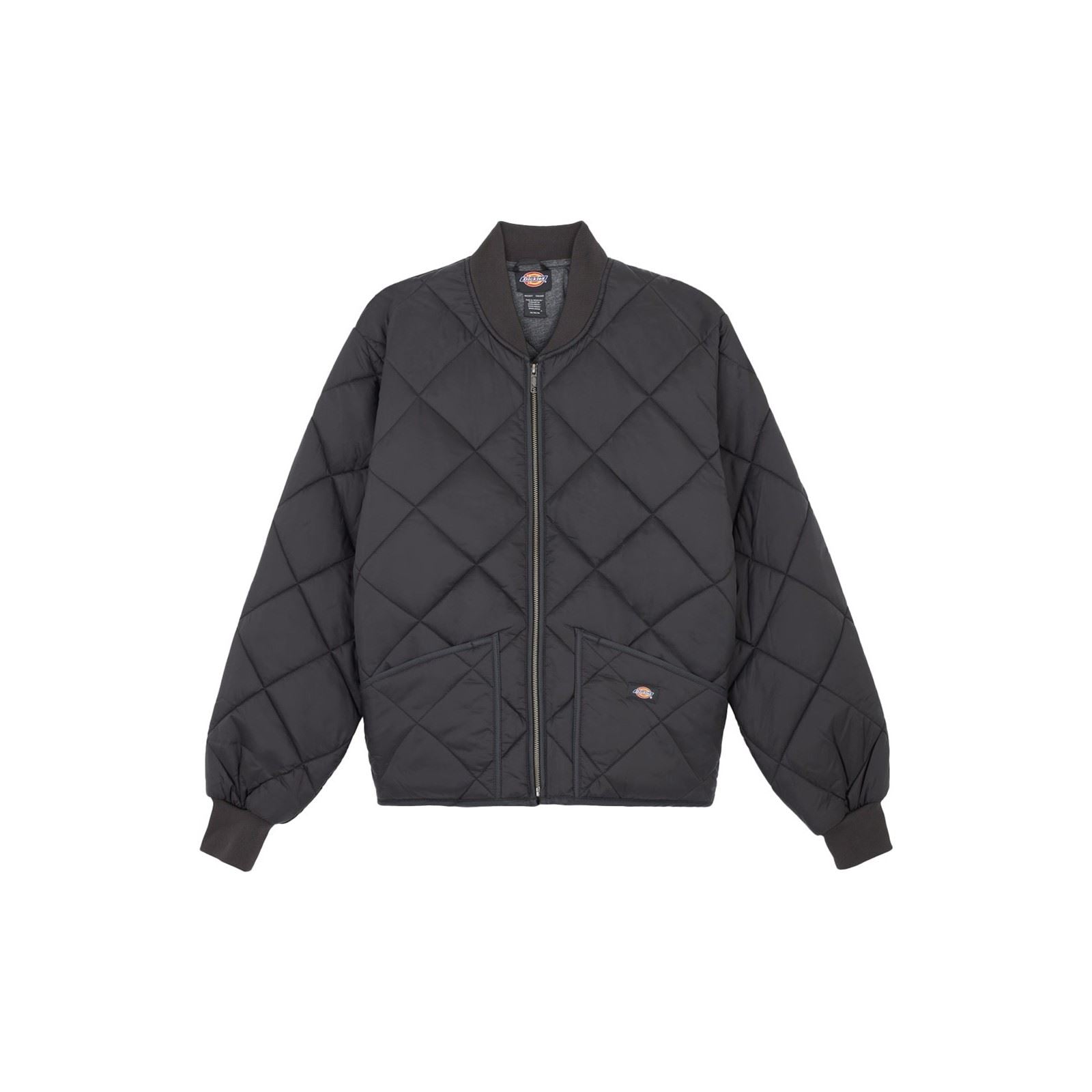 Dickies Diamond Herren Schwarze Farbe Steppjacke
