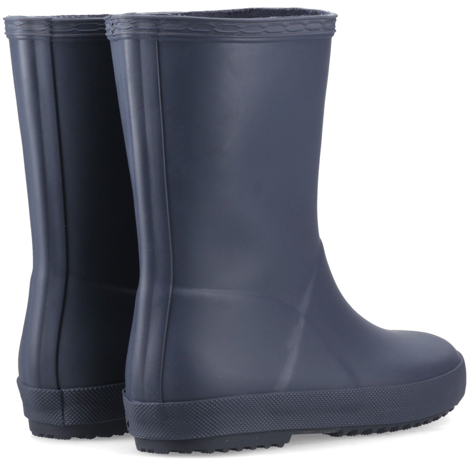 Hunter Kids First (Matte) Gummistiefel Für Kinder In Marineblau Unisex