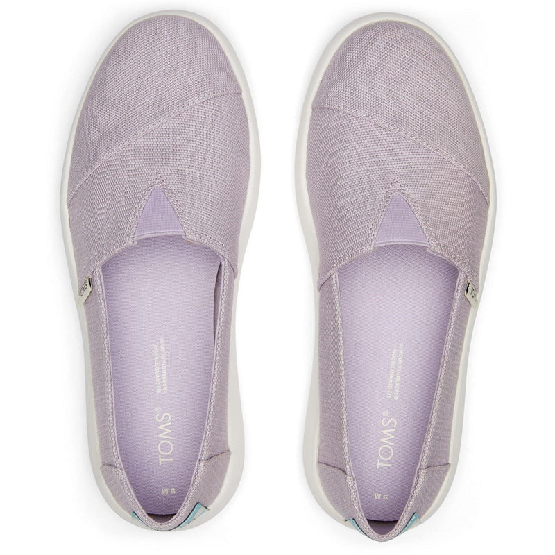 TOMS Alpargata Mallow Jutefrau Lila Espadrilles