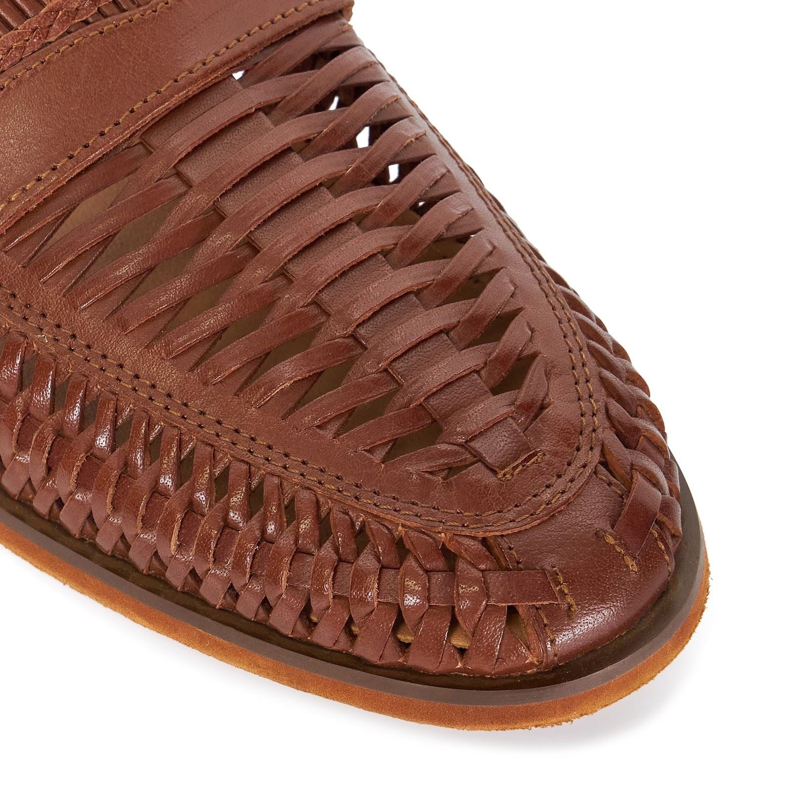 Dune Brickles Herren Mokassins Aus Braunem Leder