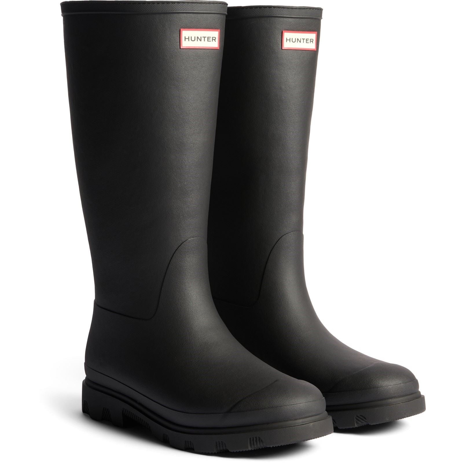 Hunter Downpour Tall Insulated Gummi Damen Schwarze Farbe Gummistiefel