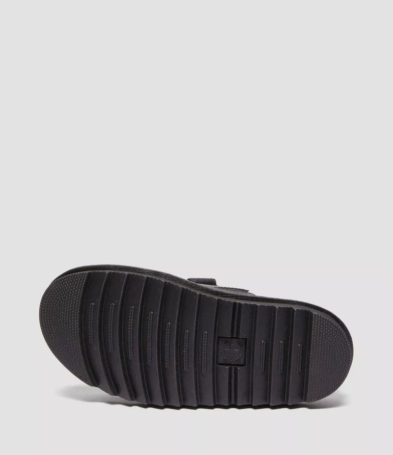 Dr. Martens Raine Athena  Damen Schwarze Farbe Lederschlappen