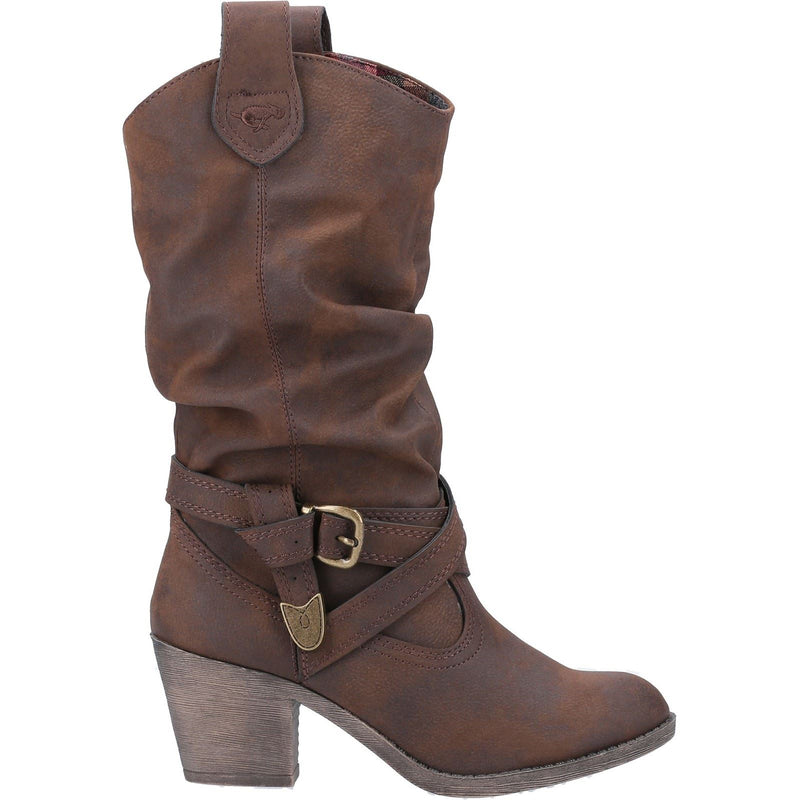 Rocket Dog Sidestep Damen Braune Stiefel