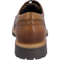 Hunter Cawdor Leder-Herren-Tan-Brogues-Schuhe