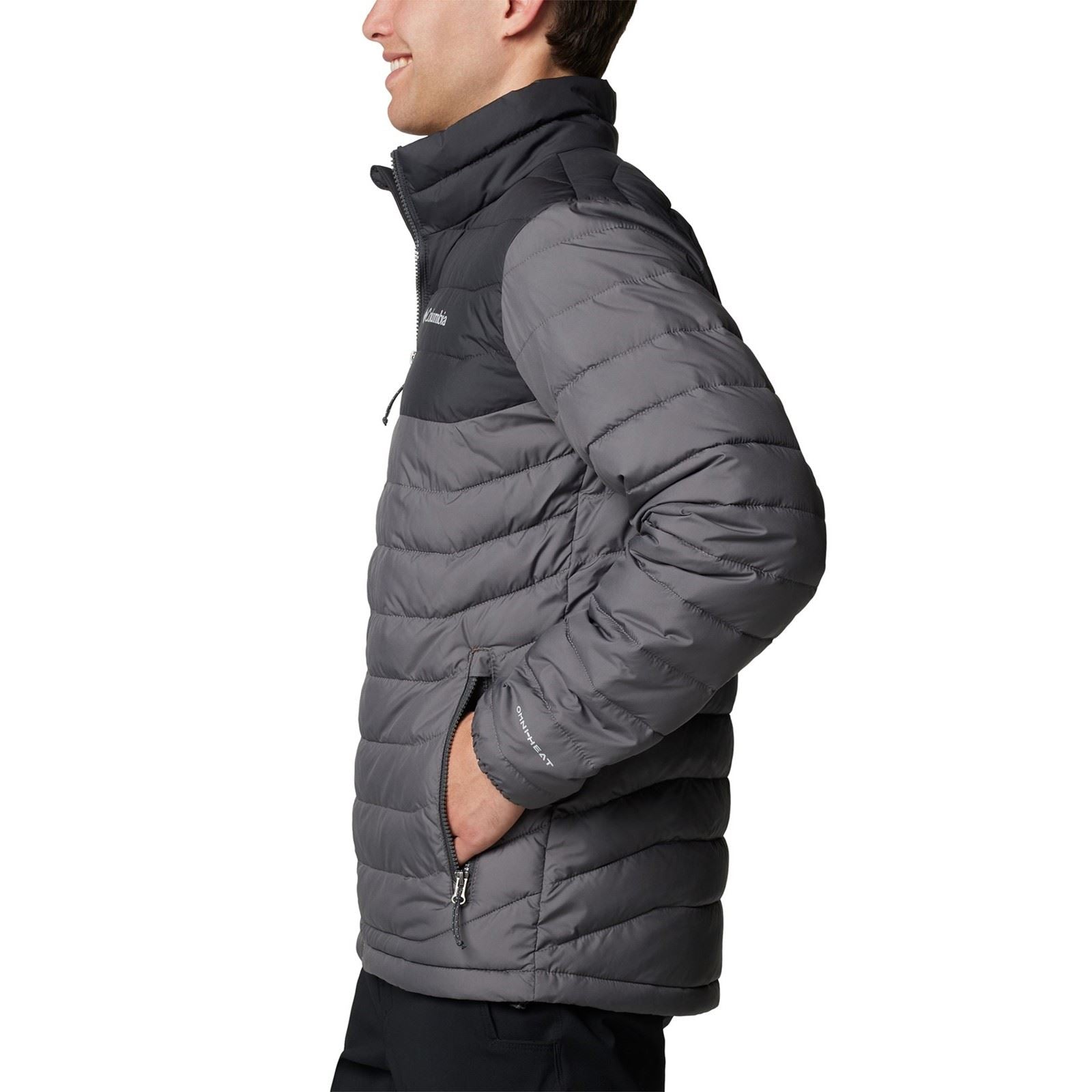 Columbia Powder Lite II Jacket Herren Graue Steppjacke