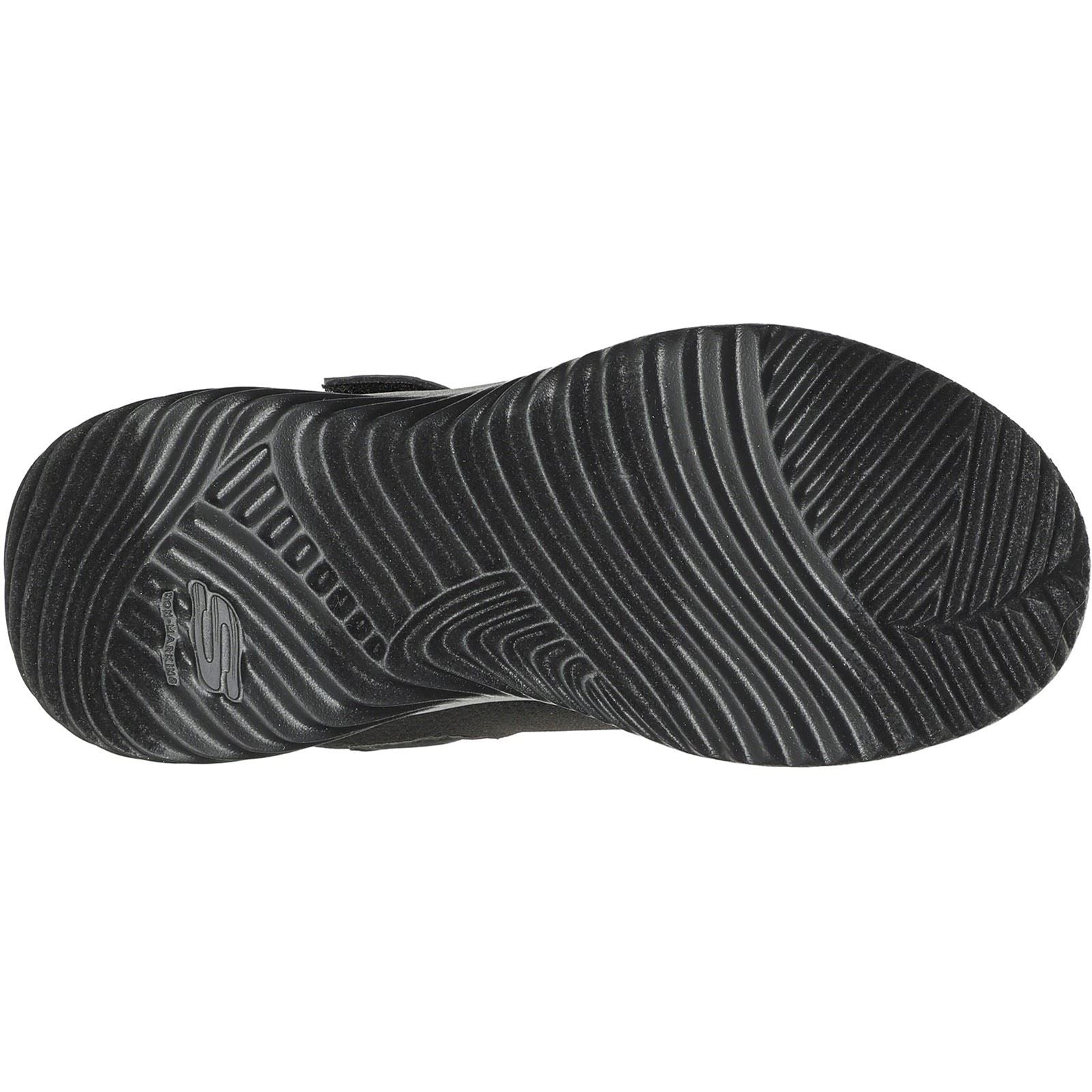 Skechers Bounder Dripper Drop Polyurethan Jungen Schwarze Sneaker