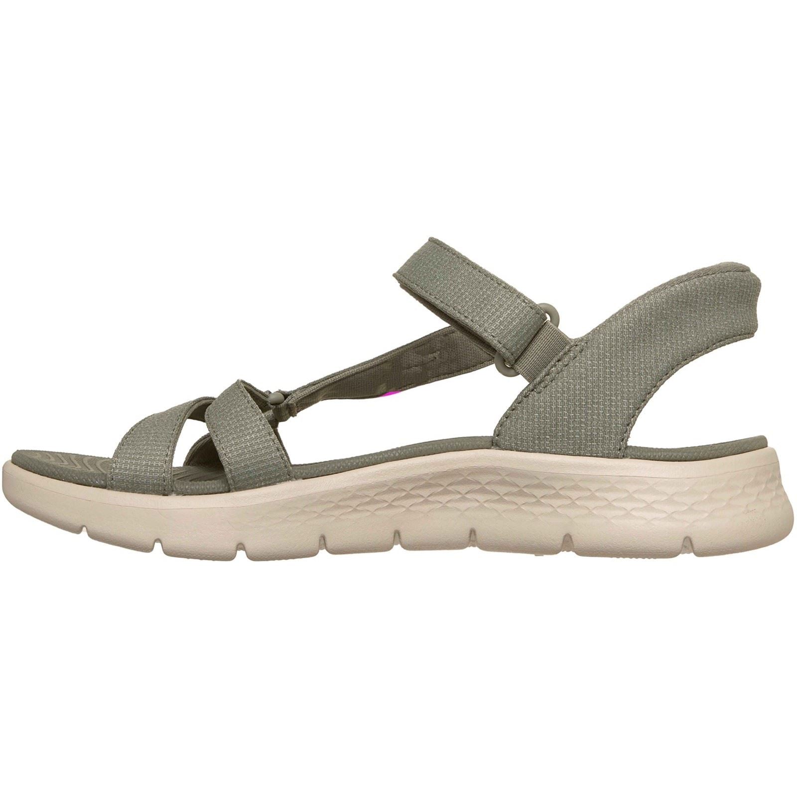 Skechers GO WALK Flex Illuminate Textil Damen Sage Sandalen