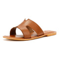 Tower London Cut Out Damen Maultiere Aus Braunem Leder