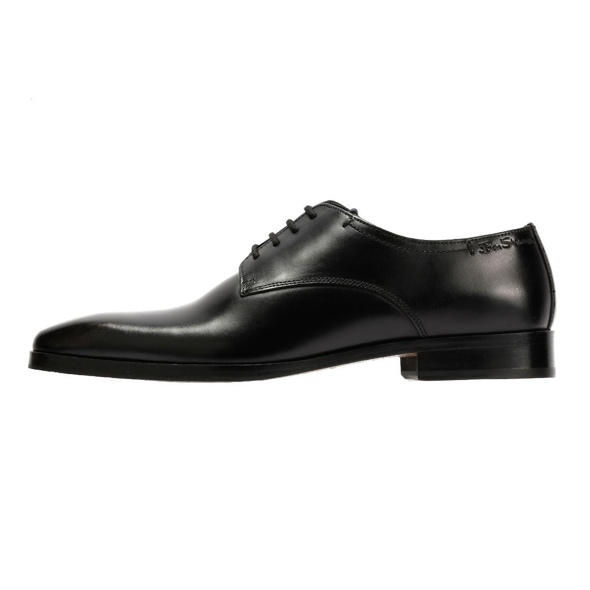 Ben Sherman Kenton Leder Herren Schwarz Schnürschuhe