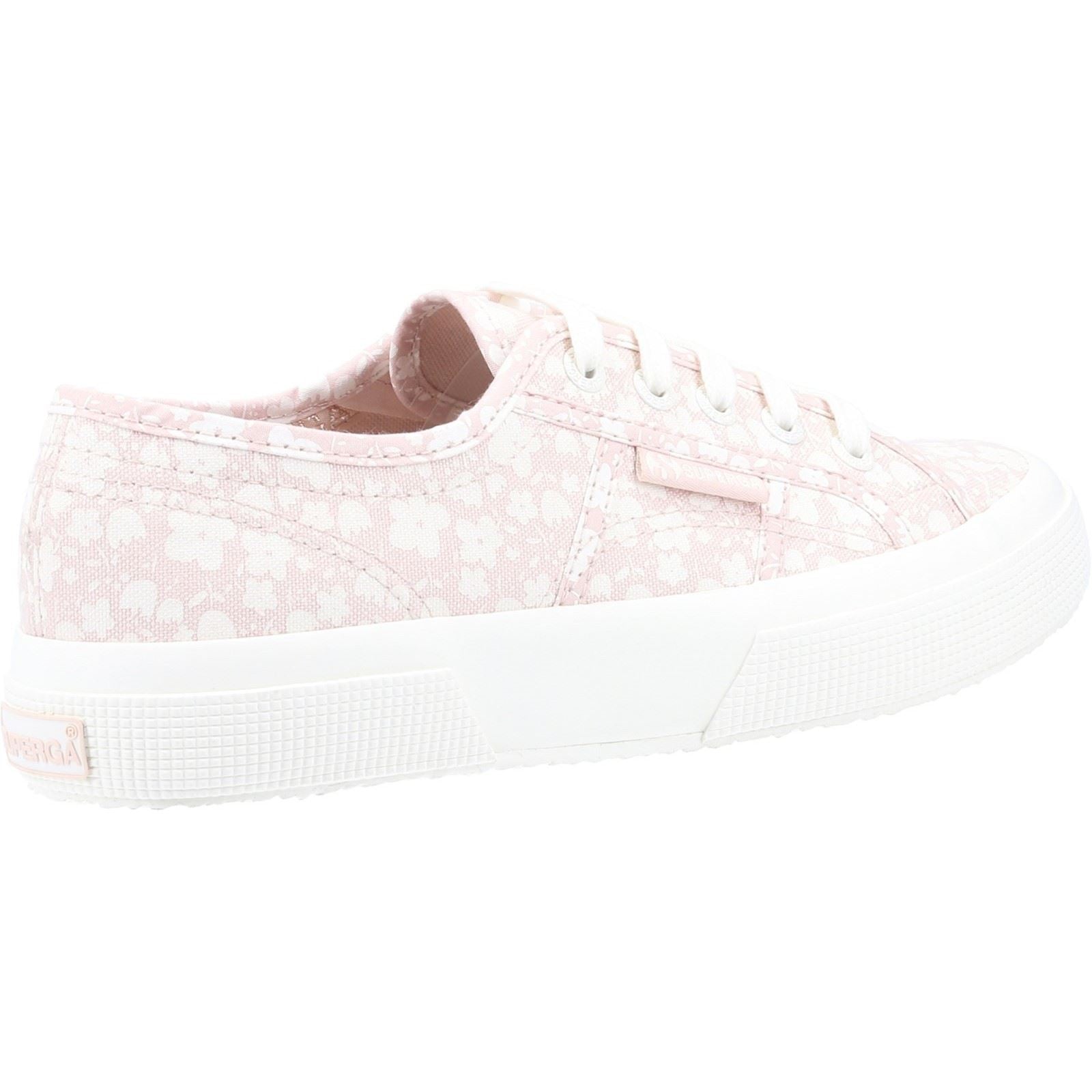 Superga 2750 Print 100% Baumwolle Damen Rosa/Weiße Sneakers