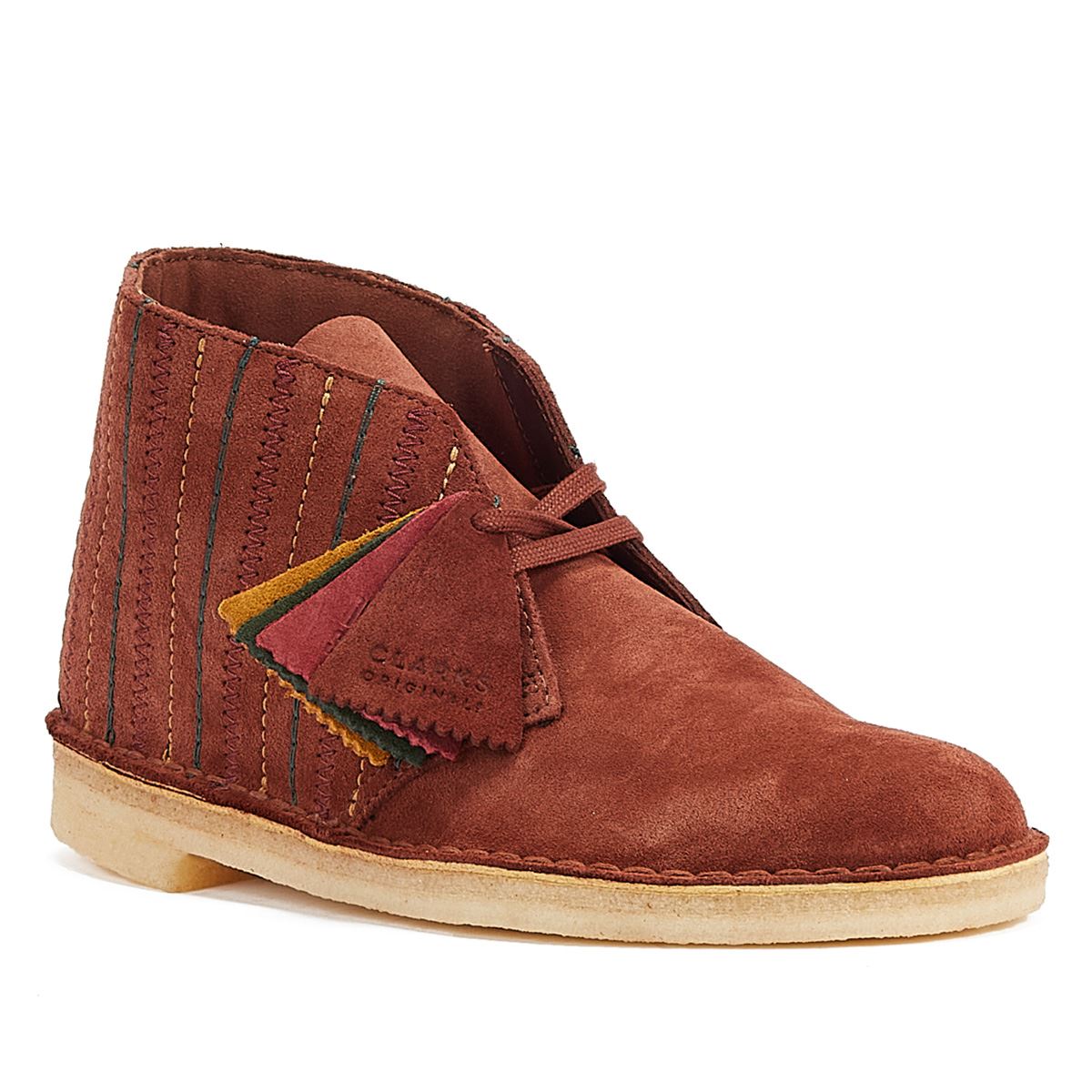 Clarks Originals Desert Boot Wildleder Rostbraune Herrenstiefel