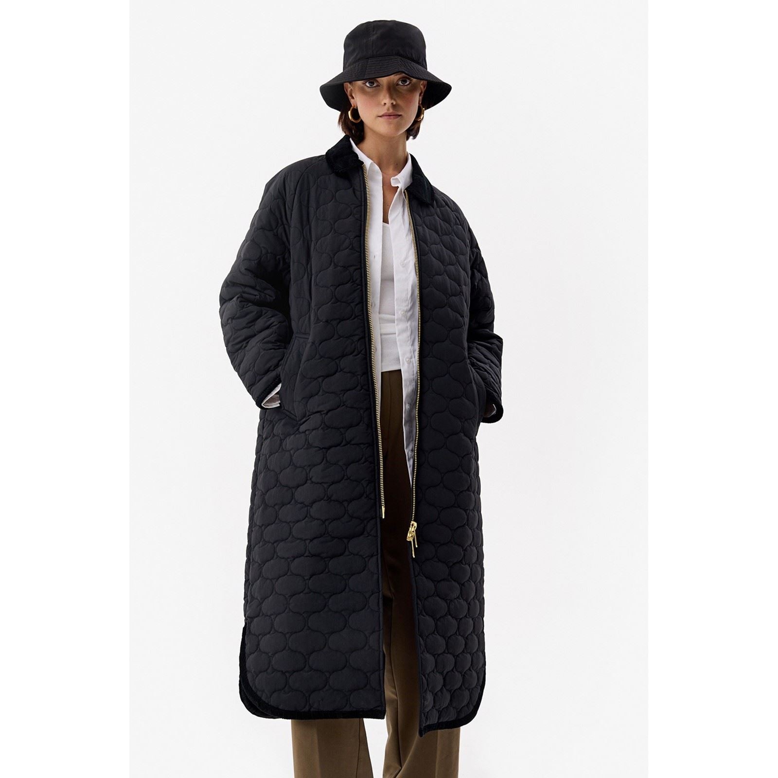 Hunter Fionn Long Frauen Schwarz