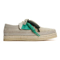 Pompeii Weaver  Herren Wildleder Schnürschuhe In Beige