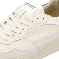 Pompeii Elan Leather Ecru Jasper Weiße Ledersneaker Für Herren
