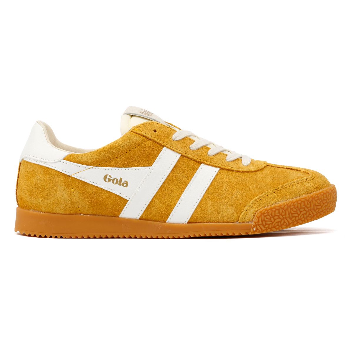 Gola Elan Wildleder Damen Gelbe Turnschuhe