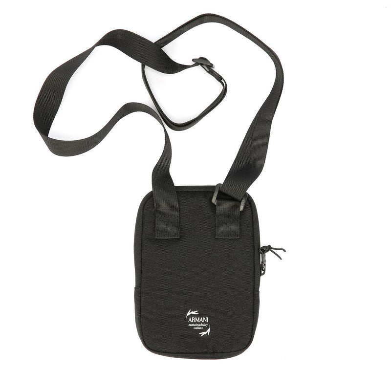 EA7 Train Core Mini Herrentasche Aus Schwarzem Polyester