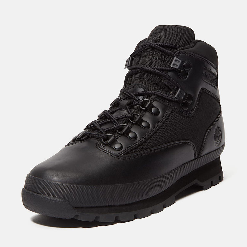 Timberland Euro Hiker Workwear I Blackout Herren Stiefel Aus Schwarzem Leder