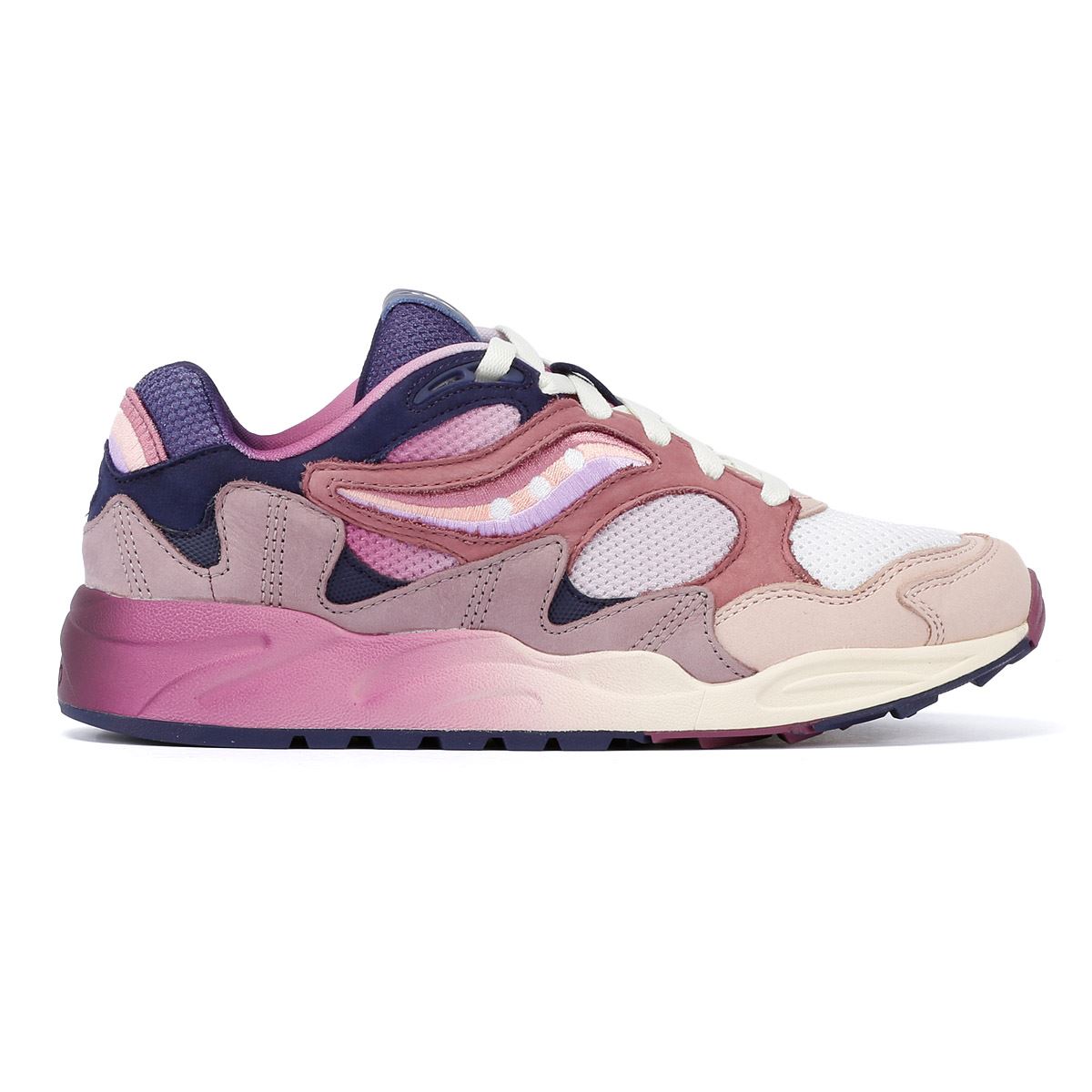 Saucony Shadow 2 Flieder/Blaue Turnschuhe