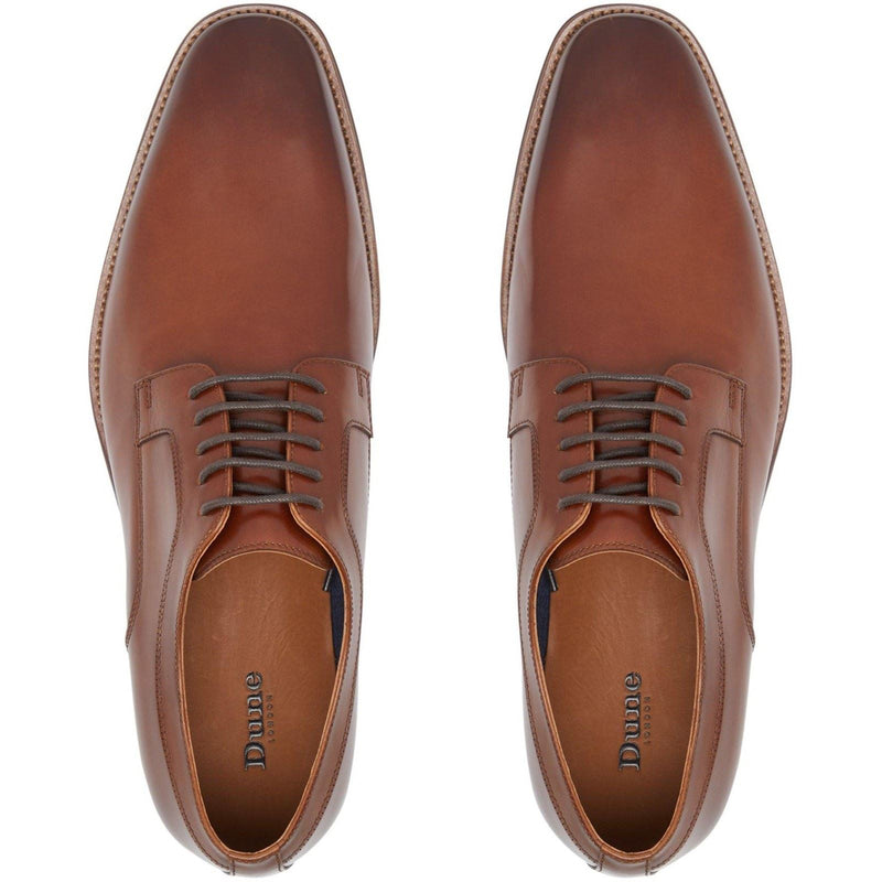 Dune Sparrows Leder Herren Braun Oxford Schuhe