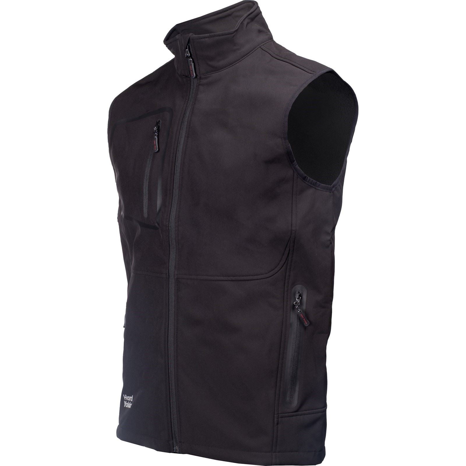 Hard Yakka Toughmaxx Herren Schwarze Westen