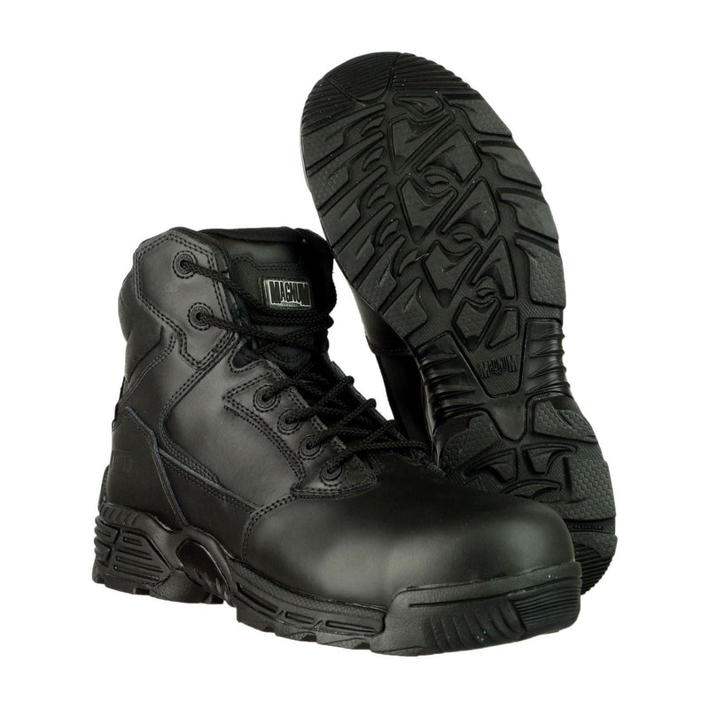 Magnum Stealth Force 6.0 Leder Schwarze Sicherheitsschuhe
