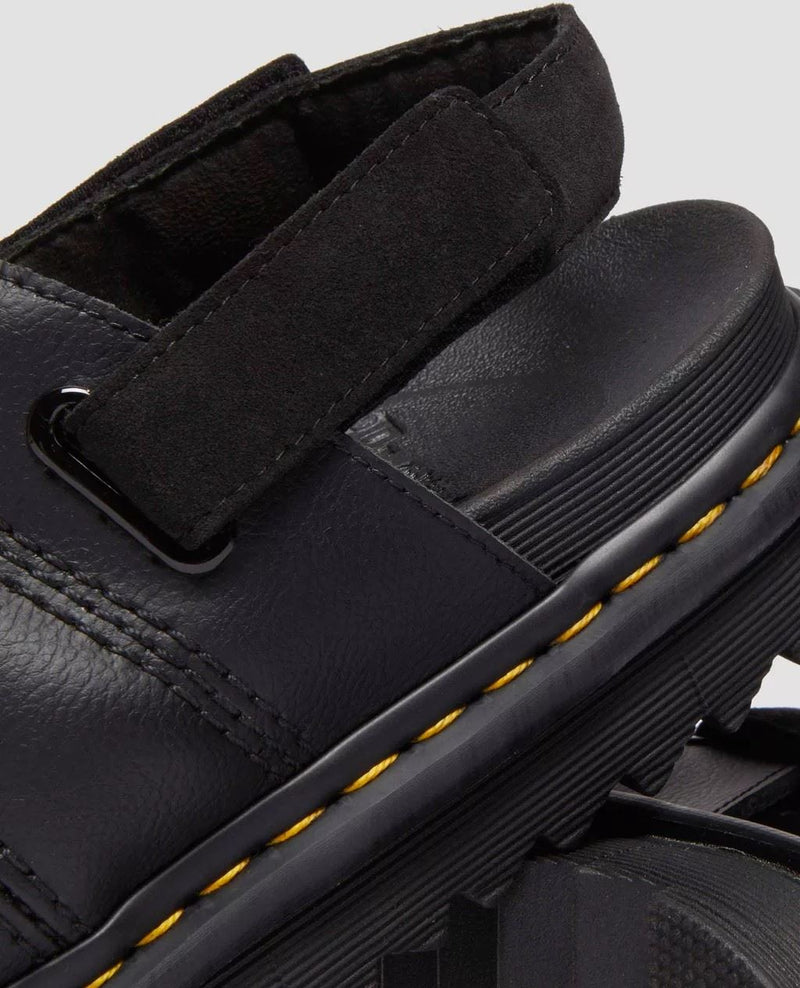 Dr. Martens Kole Leder Schwarze Sandalen