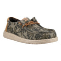 HEYDUDE Wally Palm Jute Herren Mokassins Schuhe Aus Jute In Burnt Olive/Ginger Brown