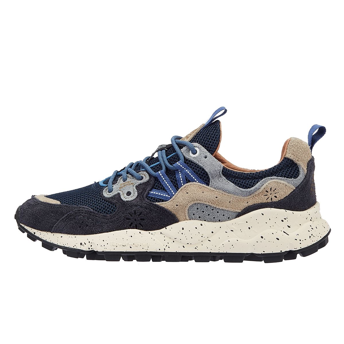 Flower Mountain Yamano 3 Herren Schwarze/Grau Wildleder Turnschuhe
