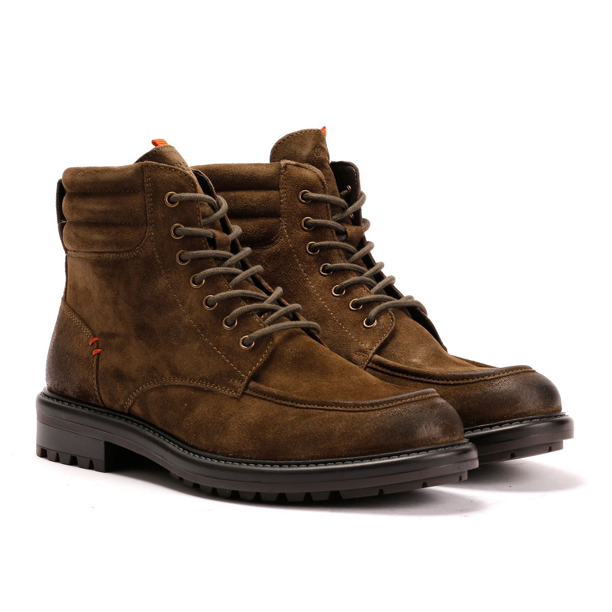 Osprey London The Pentney Wildleder Herren Stiefel In Grün