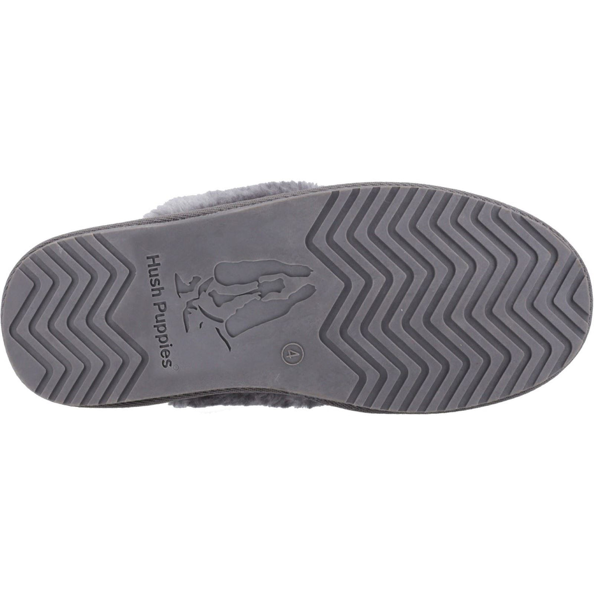 Hush Puppies Arianna Textile Damen Hausschuhe in Grau