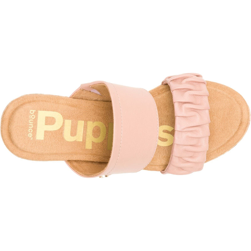 Hush Puppies Poppy Damen Sandalen Aus Leder In Café-Creme