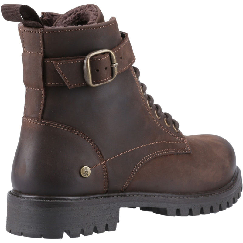 Hush Puppies Wanda Damenstiefel aus braunem Leder