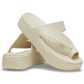 Crocs Getaway Platform Thermoplastische Damensandalen In Sandsteinoptik