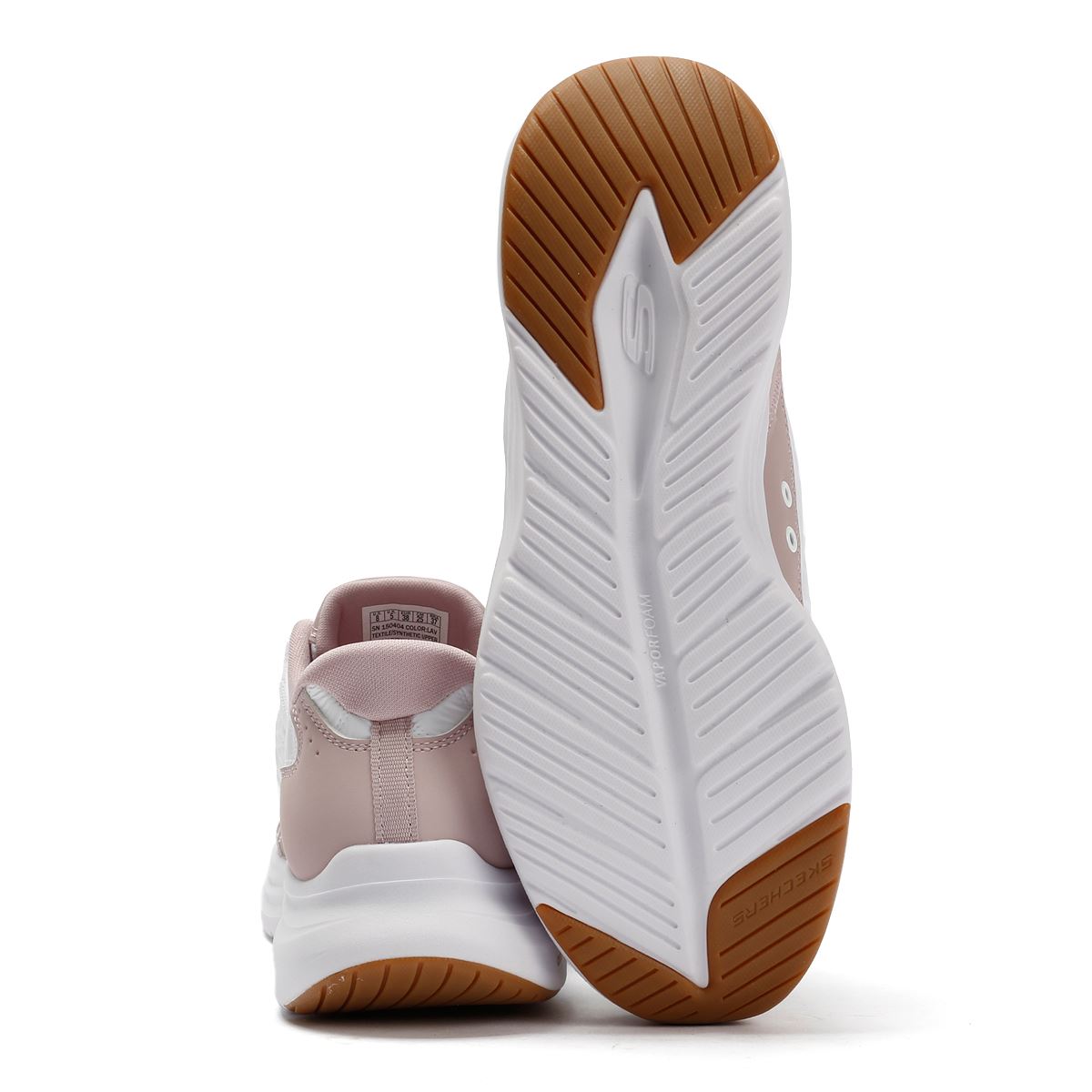 Skechers Slip-Ins Contour Foam Cozy Fit Damen Weiße Sneakers