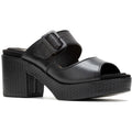Hush Puppies Poppy Damen Sandalen Aus Schwarzem Leder