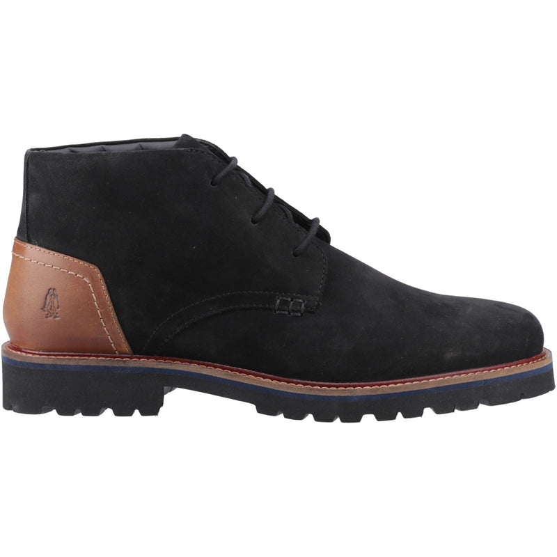 Hush Puppies Moore Herren Wildlederstiefel in Schwarz