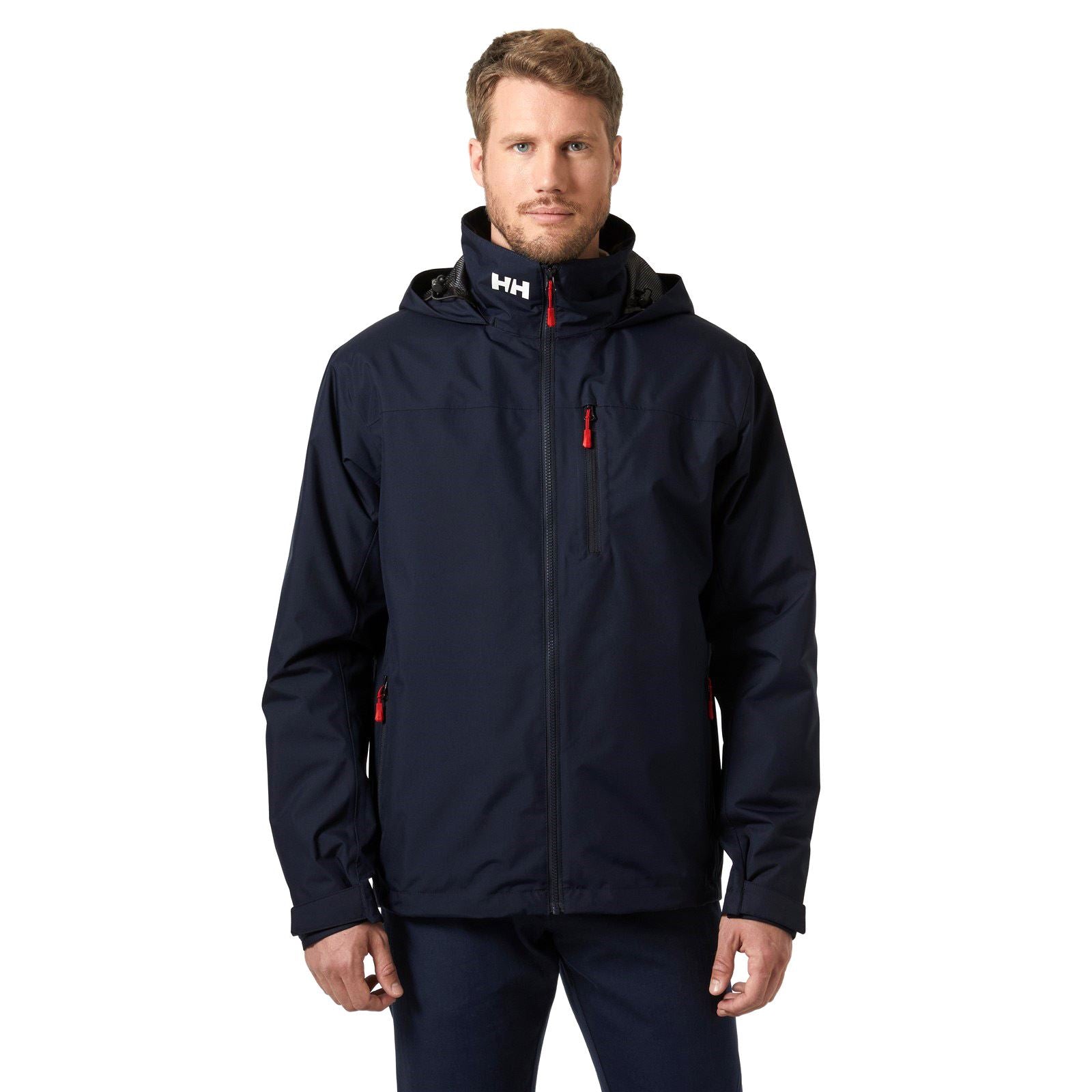 Helly Hansen Sport Crew Hooded Midlayer Sailing 2.1 Herren Blaue Segeljacke