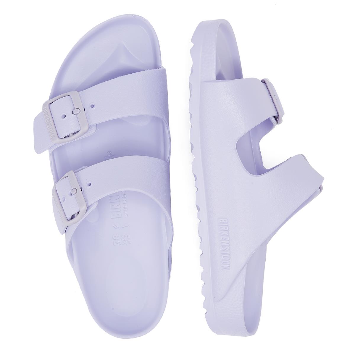 Birkenstock Arizona Eva Nebel Damen Lila Sandalen