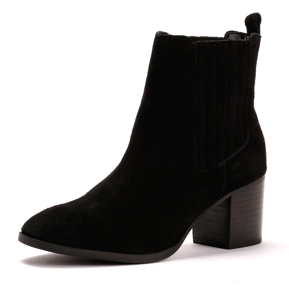 Osprey London The Naples Wildlederschwarze Damenstiefel