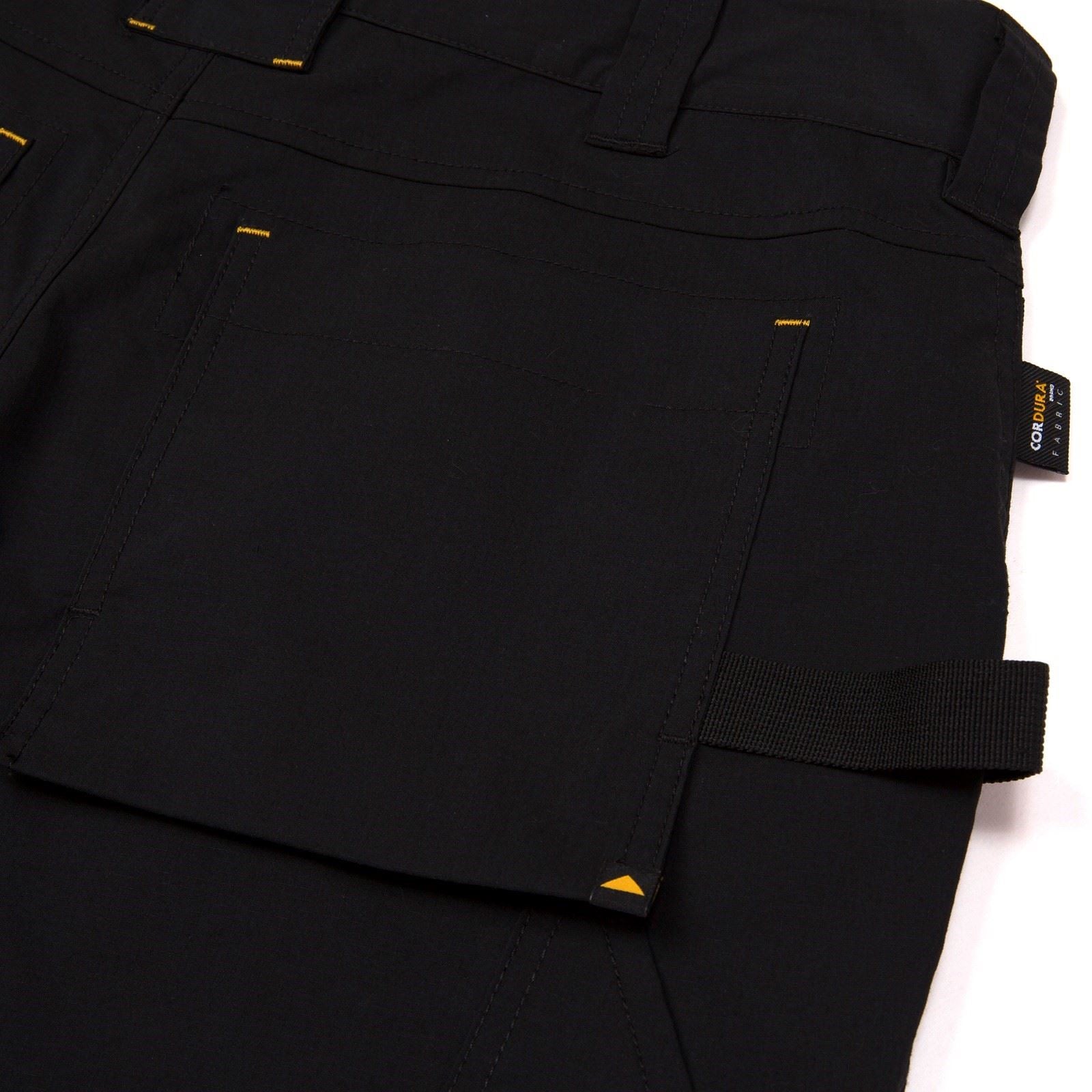 Caterpillar Nexus Stretch Baumwoll Arbeits Shorts Für Herren In Schwarz