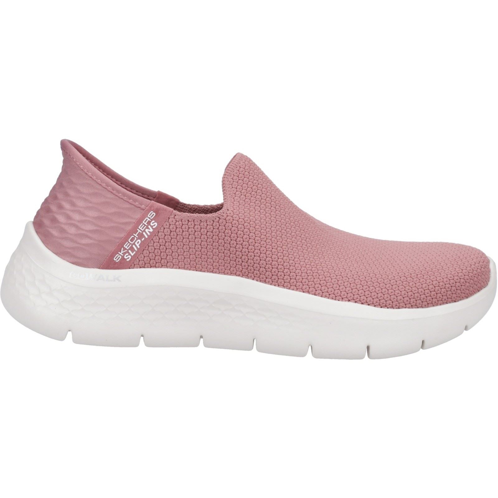 Skechers Go Walk Flex - Sunset View Synthetik Damen Rose Sneakers
