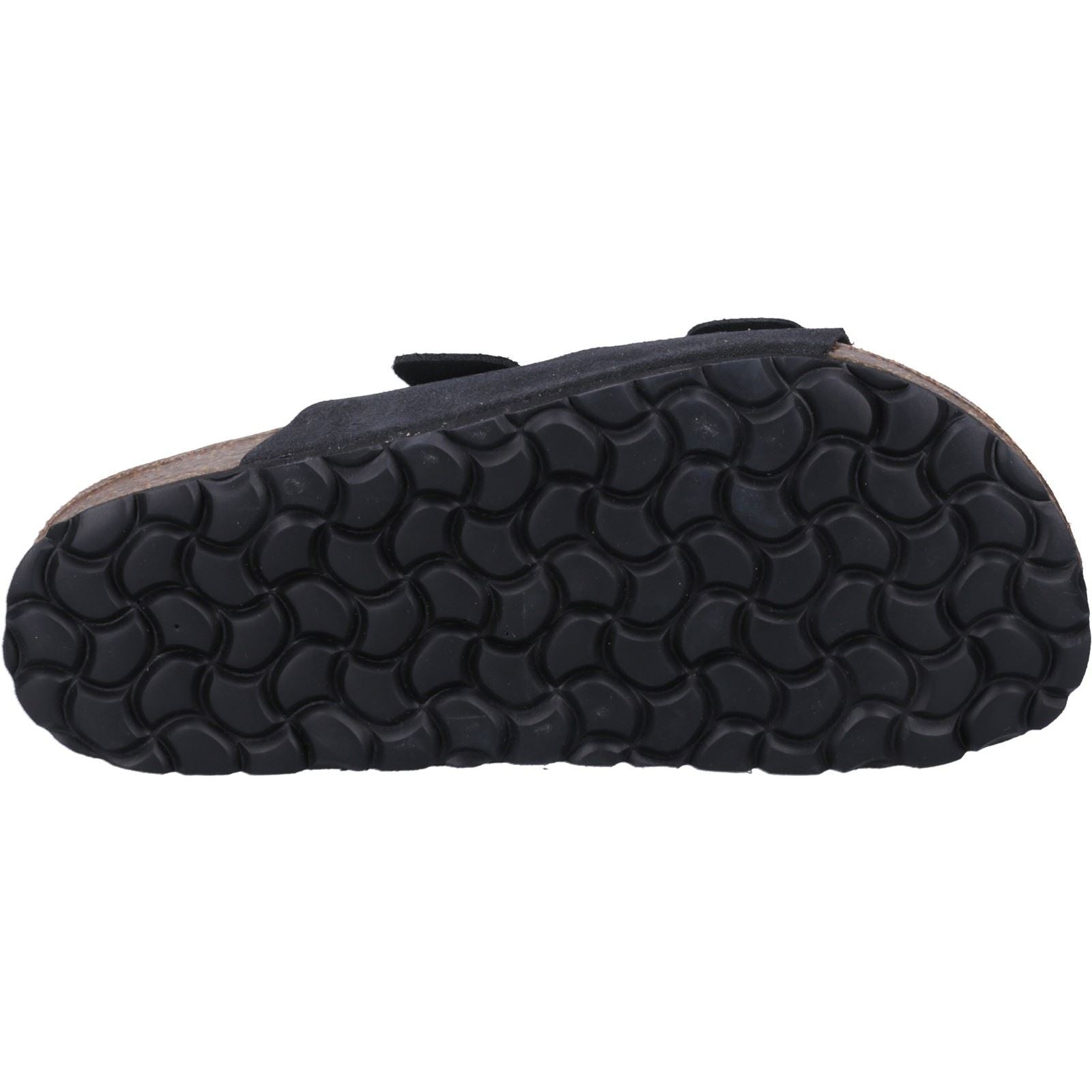 Hush Puppies Blaire Damen Sandalen Aus Schwarzem Wildleder