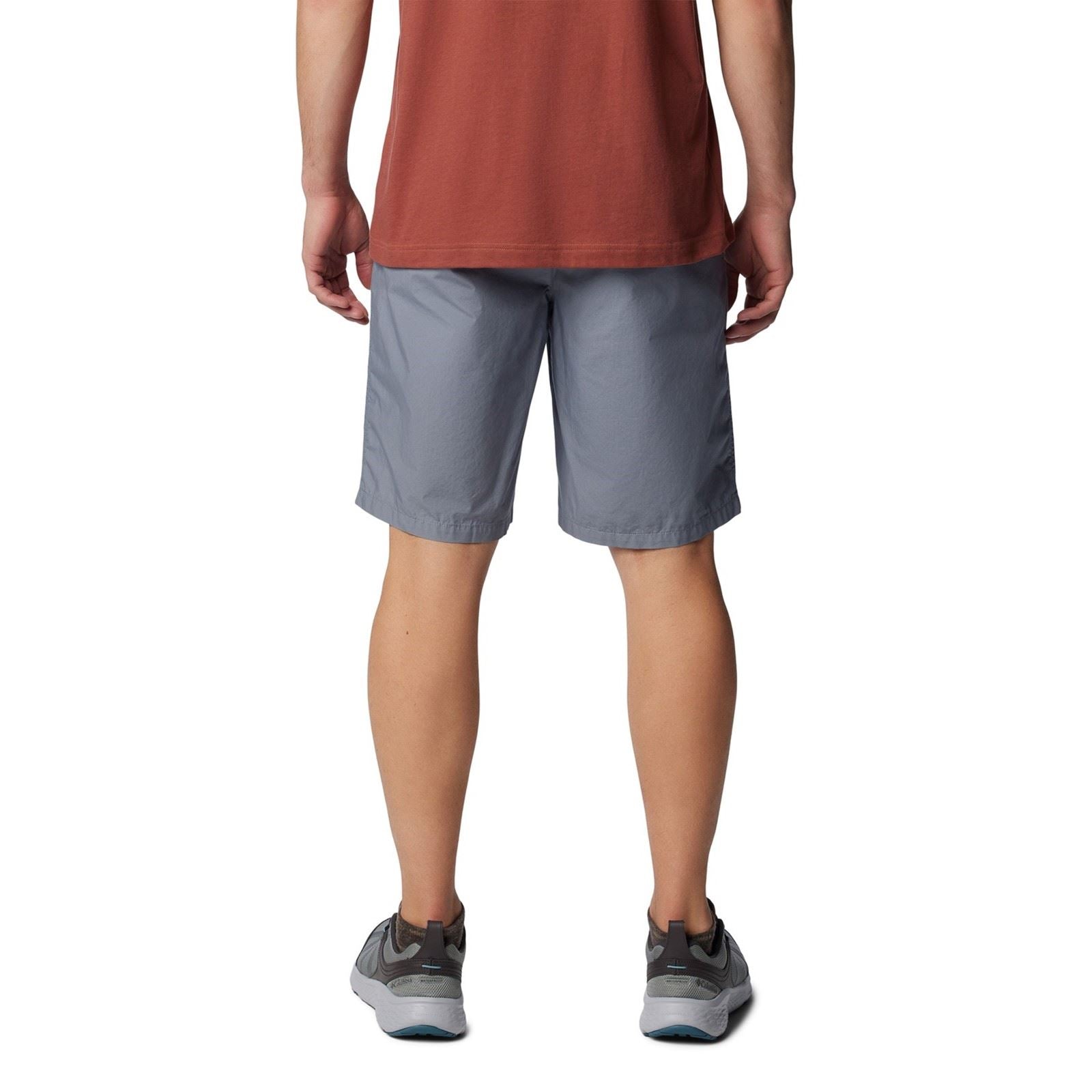 Columbia Washed Out Baumwoll Herren Graue Knie Lange Shorts