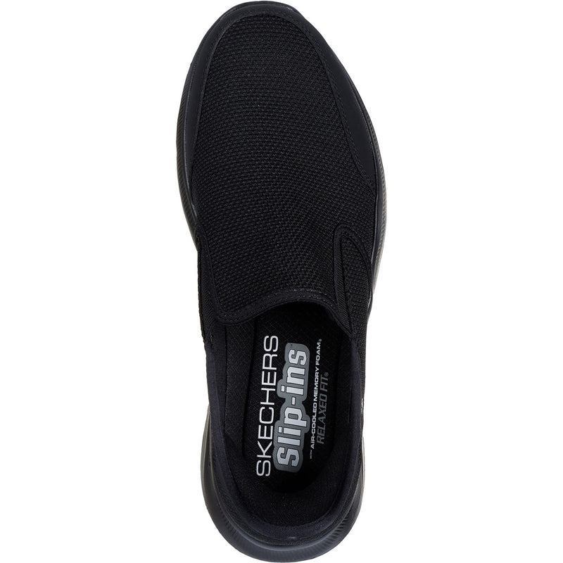 Skechers Equalizer 5.0 Drayze Synthetik Herren Sneaker In Schwarz